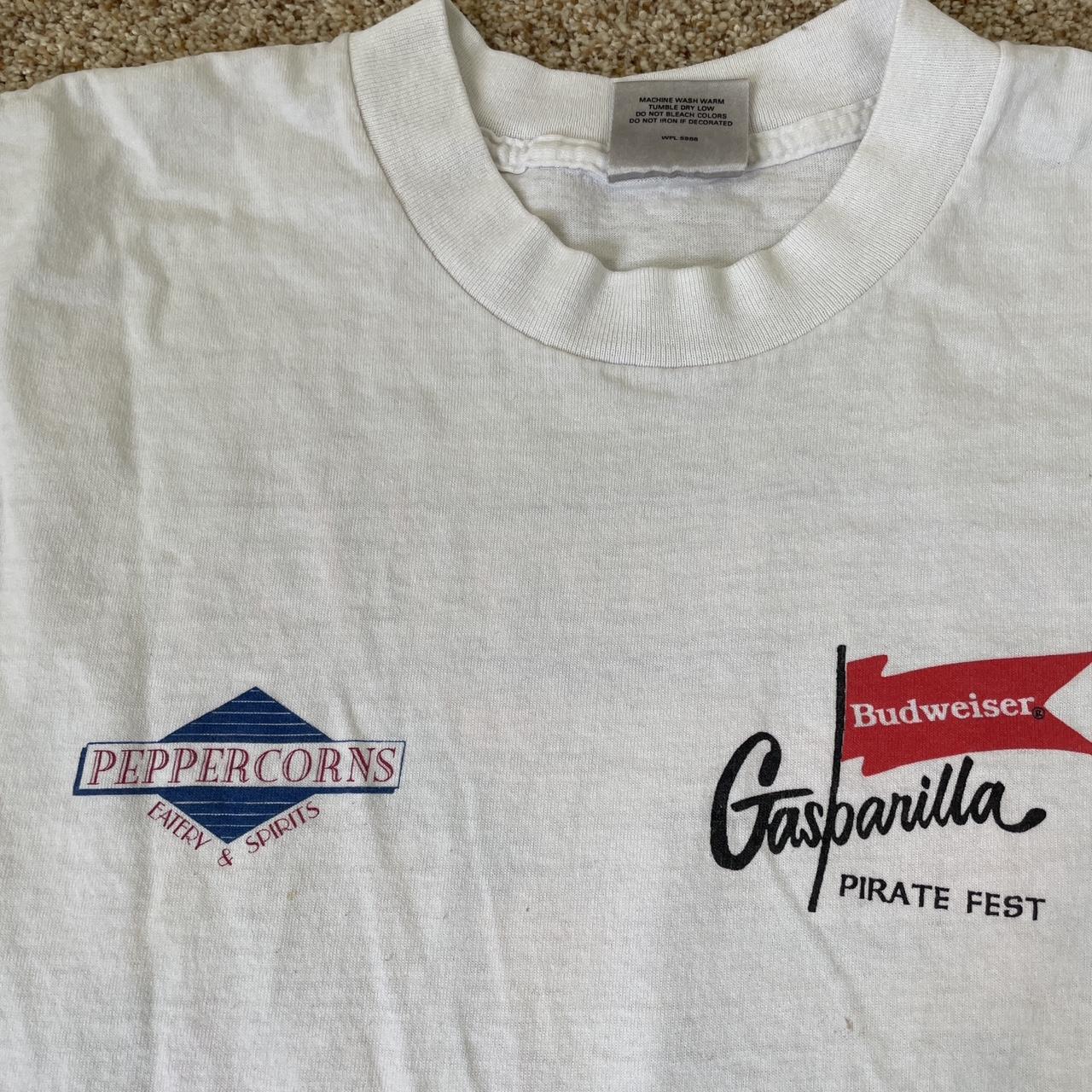 Tampa Gasparilla Shirt Bleached Shirt Gasparilla Shirt 