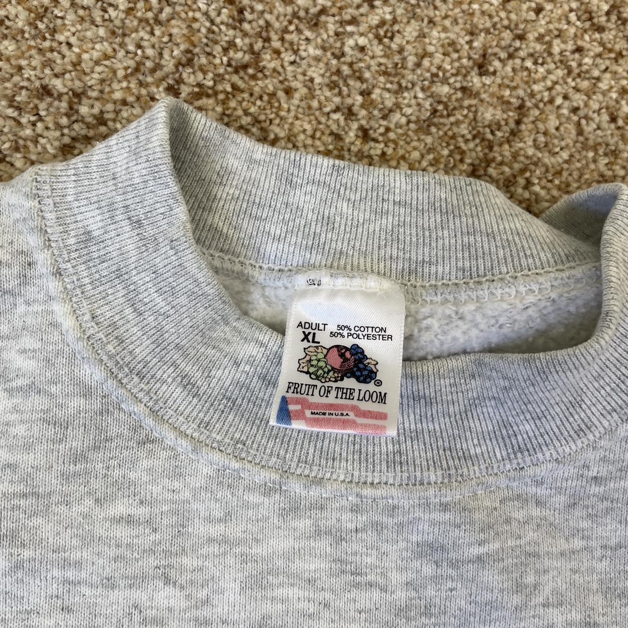 Fruit of the Loom Men's Grey Jumper | Depop