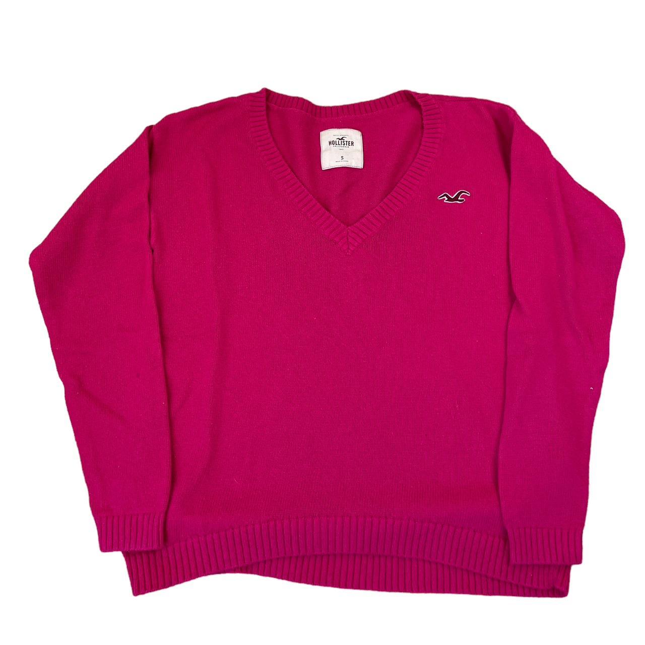 Hollister sweater sale pink