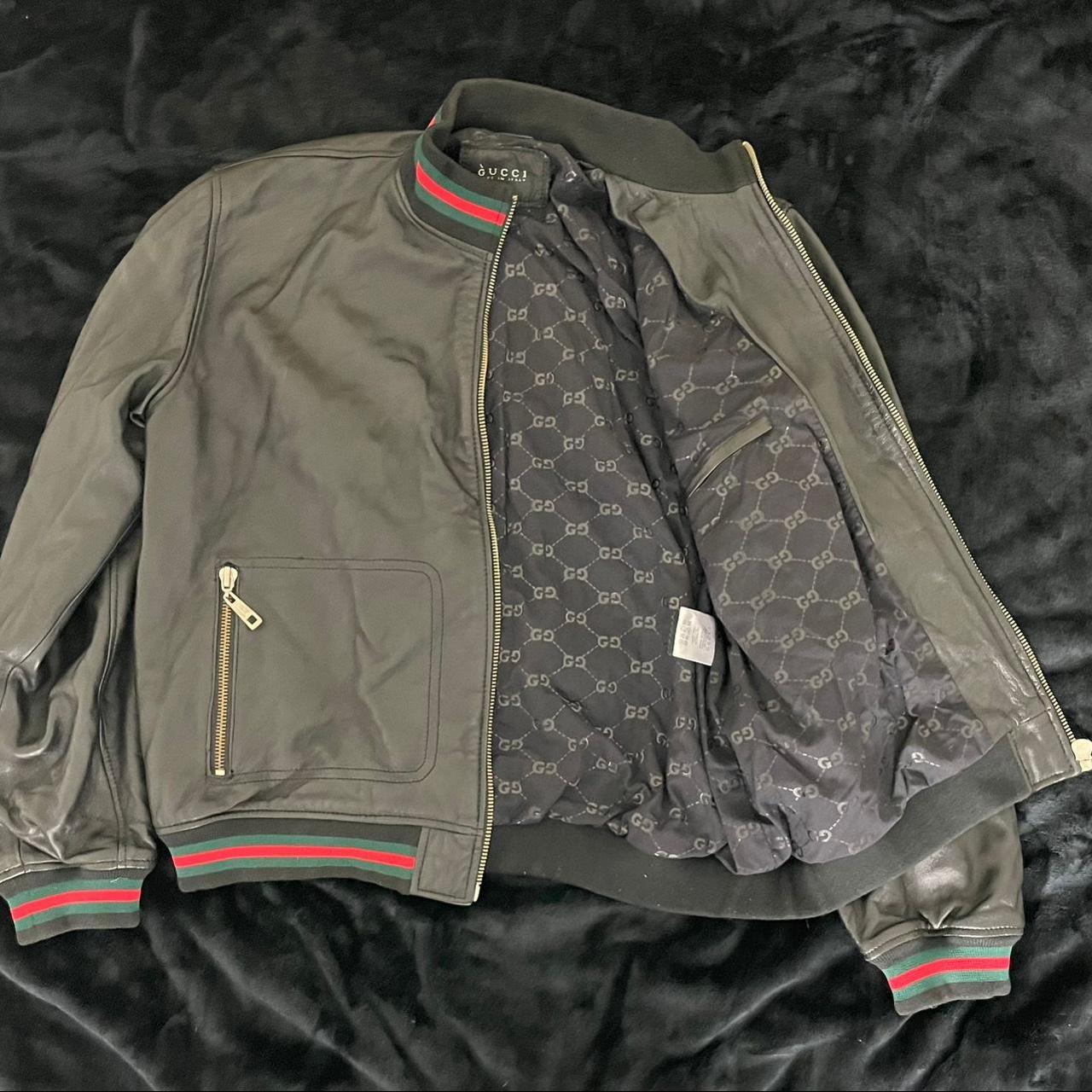 Gucci Men's Black Jacket | Depop