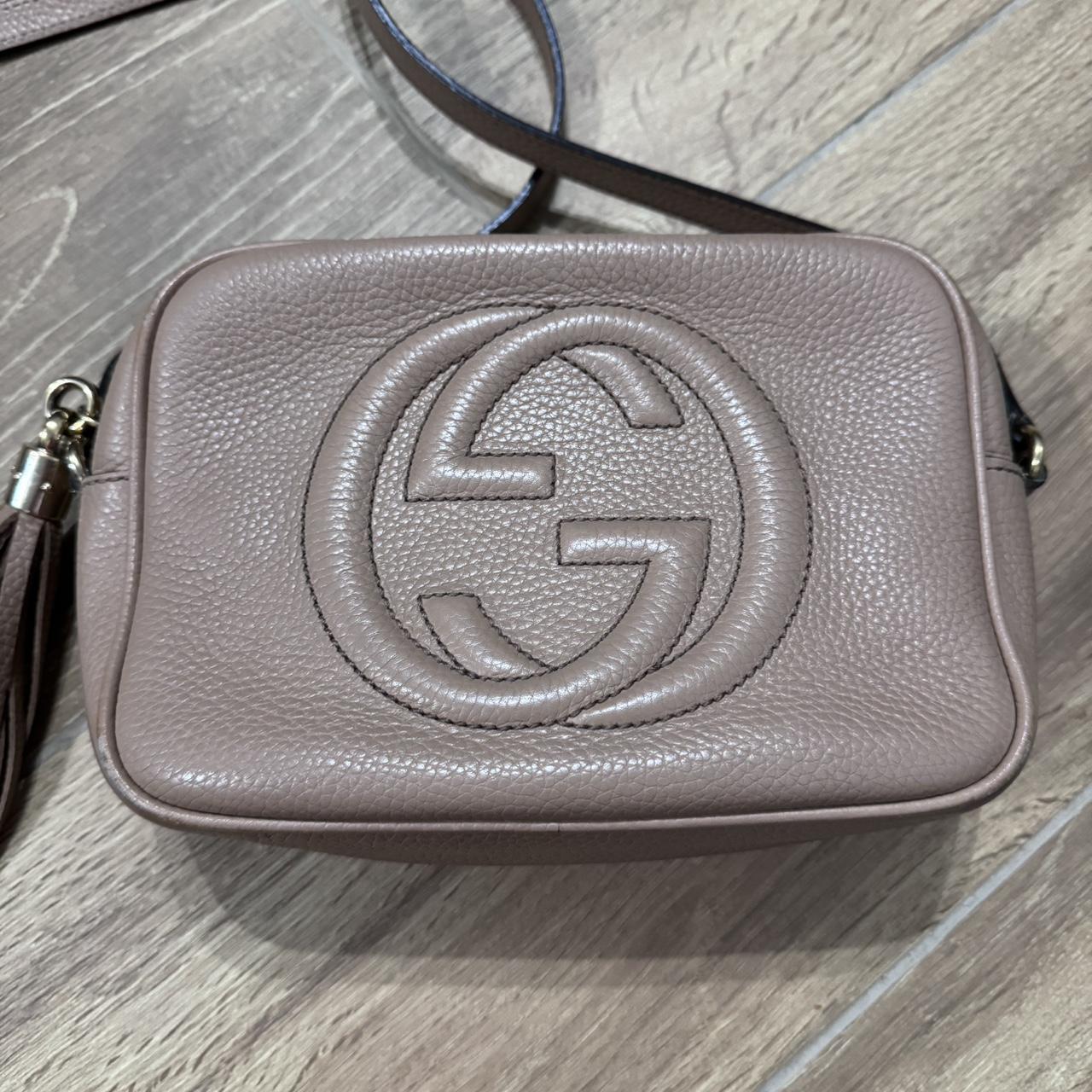 Gucci beige deals disco bag