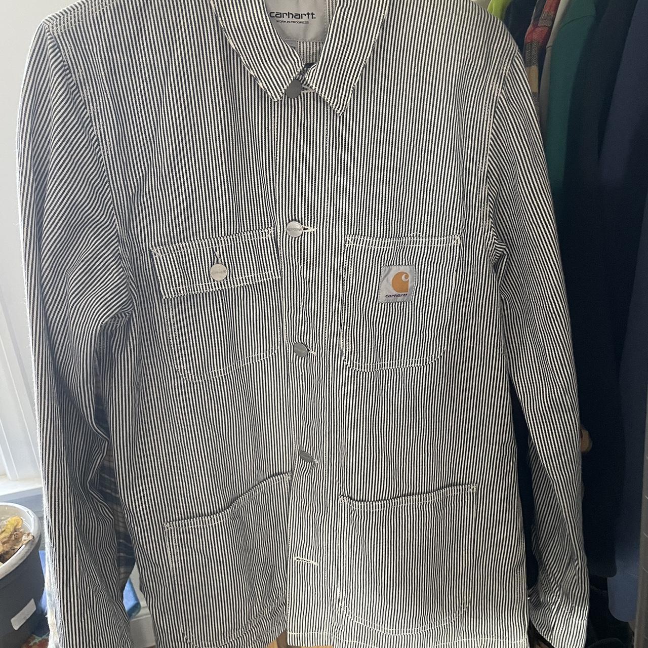 Carhartt wip Michigan chore coat hickory indigo...