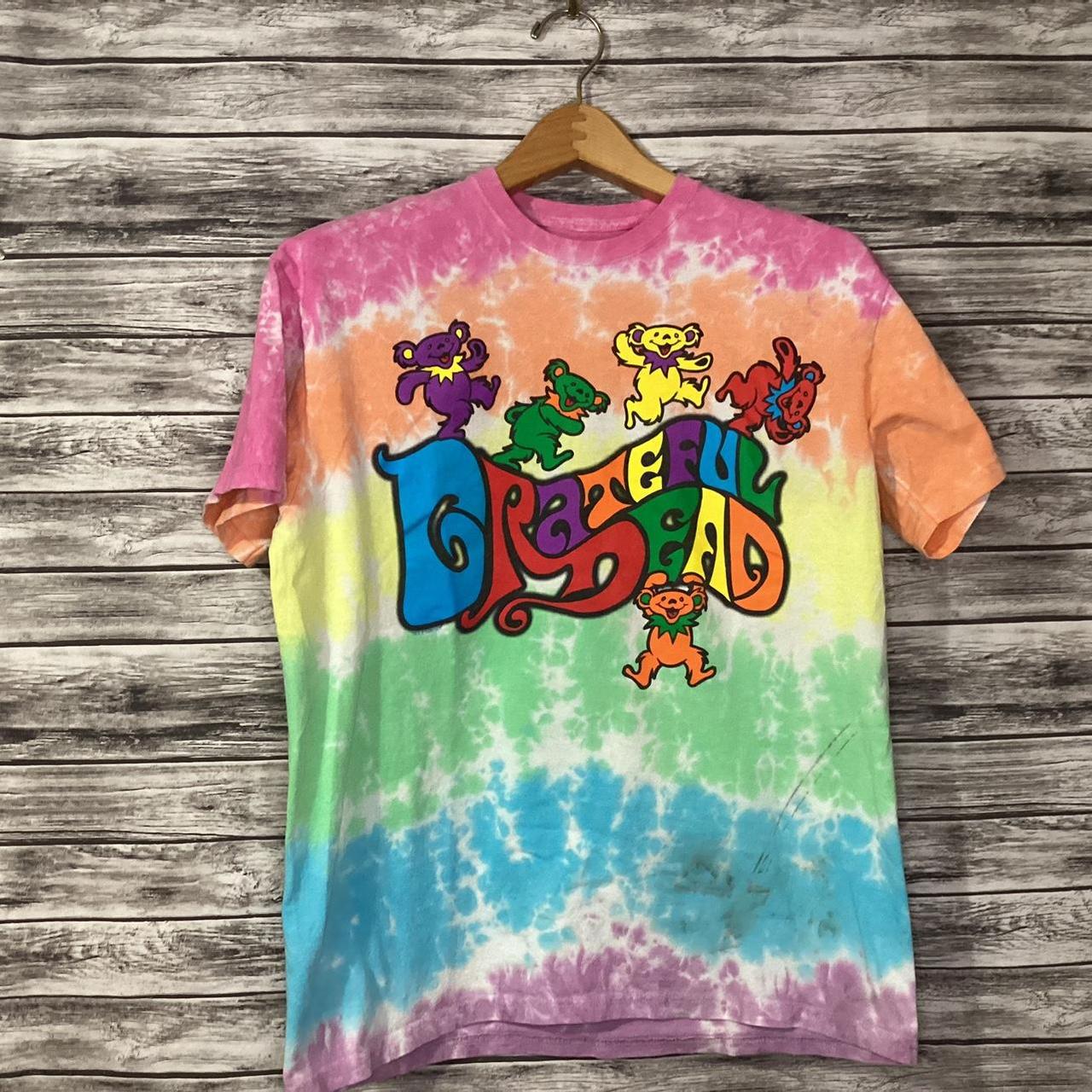 Grateful Dead Tie-Dye T-shirt Brand: Liquid... - Depop