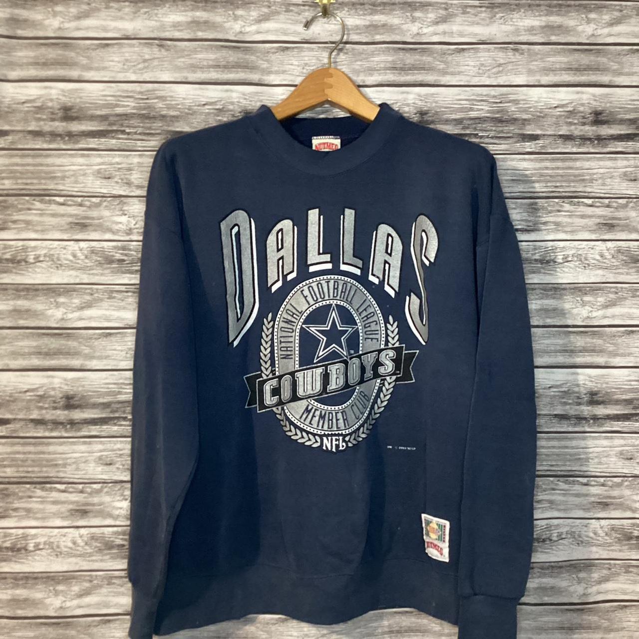 Dallas Cowboys Sweater - vintage all over full print - Depop