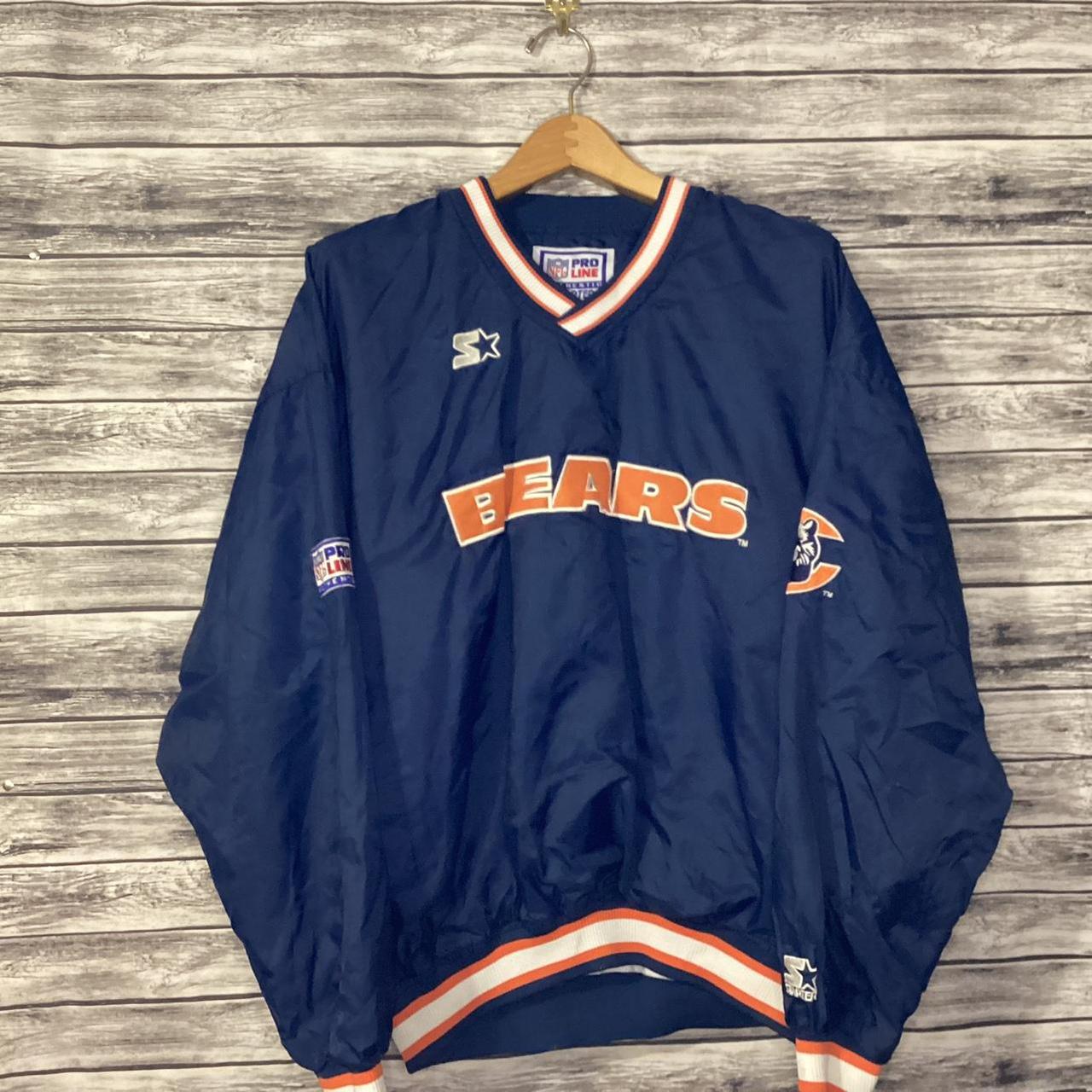 Vintage Starter NFL Chicago Bears Windbreaker - Men's XL