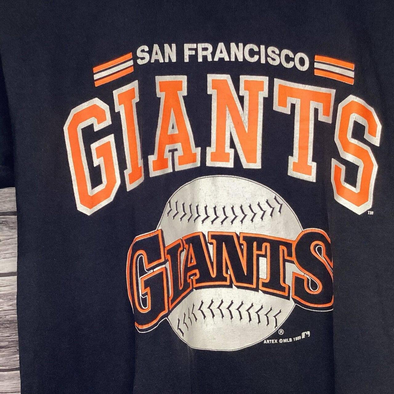 1989 San Francisco Giants polo shirt Sz large made - Depop