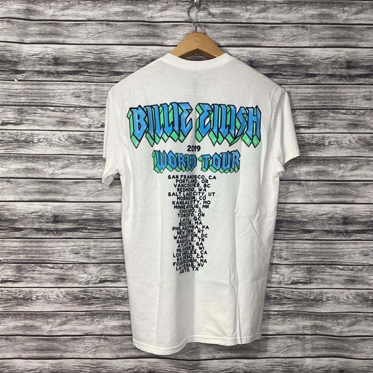 billie eilish tour shirt 2019