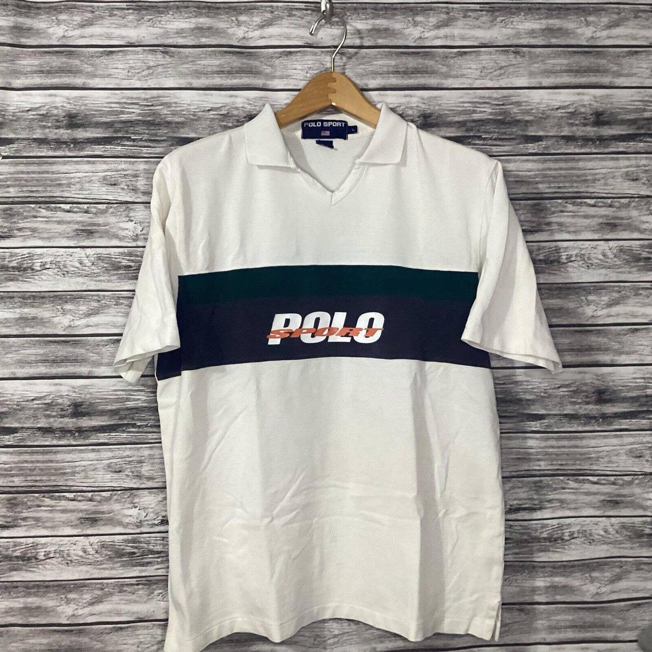POLO SPORT RALPH LAUREN Vintage Polo Shirt VTG 90s... - Depop