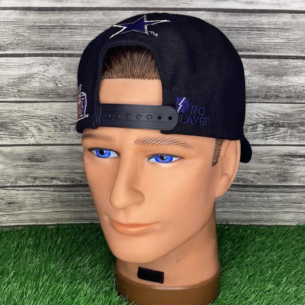 NWOT Vintage Dallas Cowboys Black AJD Snapback Hat Cap New Without