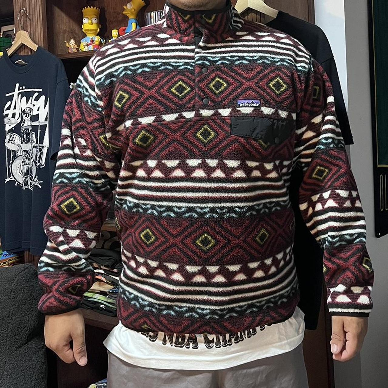 Patagonia fleece . Size M Reference model (5’5... Depop