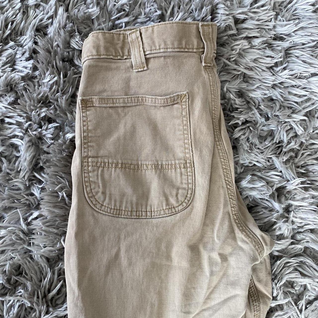 Khaki color mens Carhartt pants. - Depop