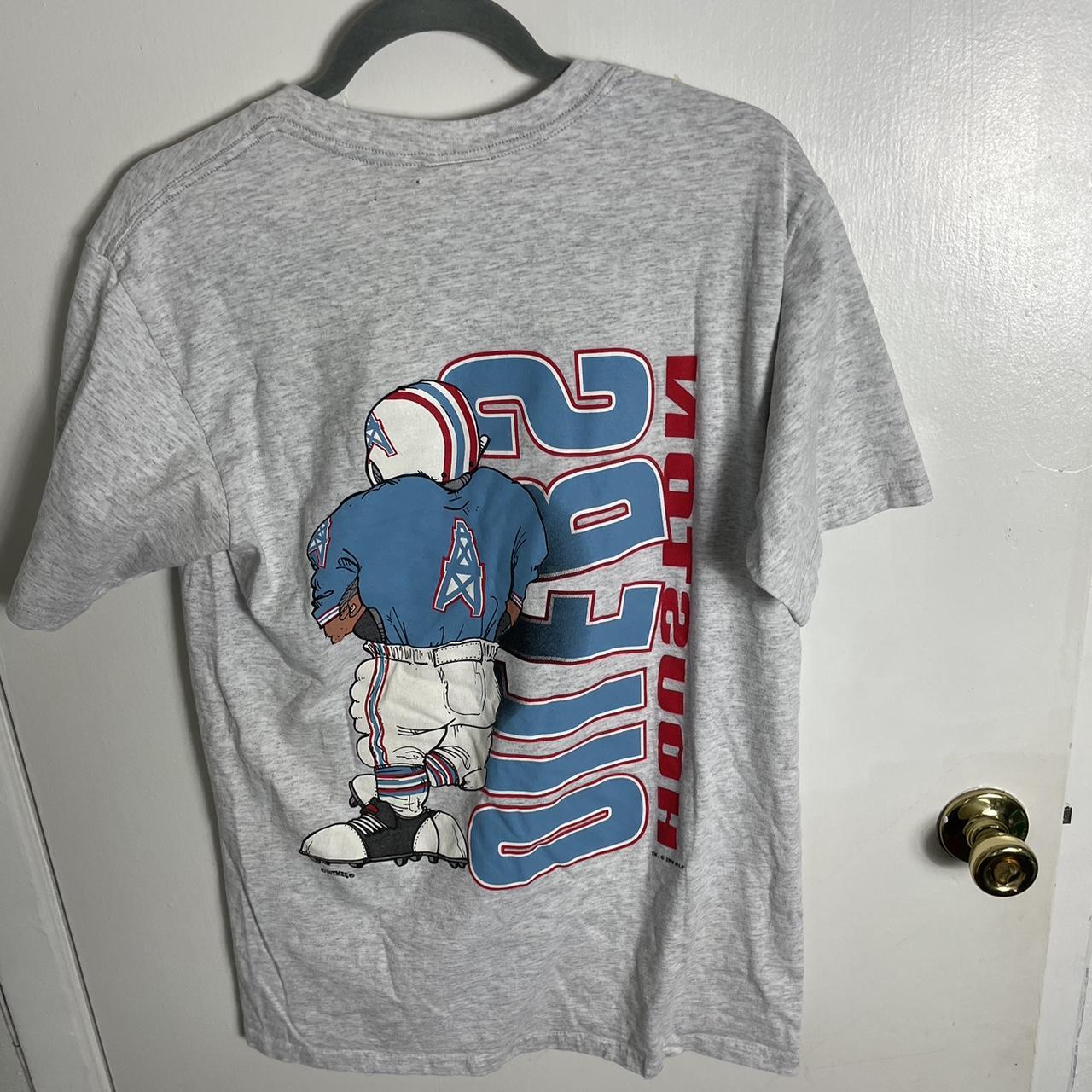 Vintage Houston Oilers Shirt Size: Large fits - Depop