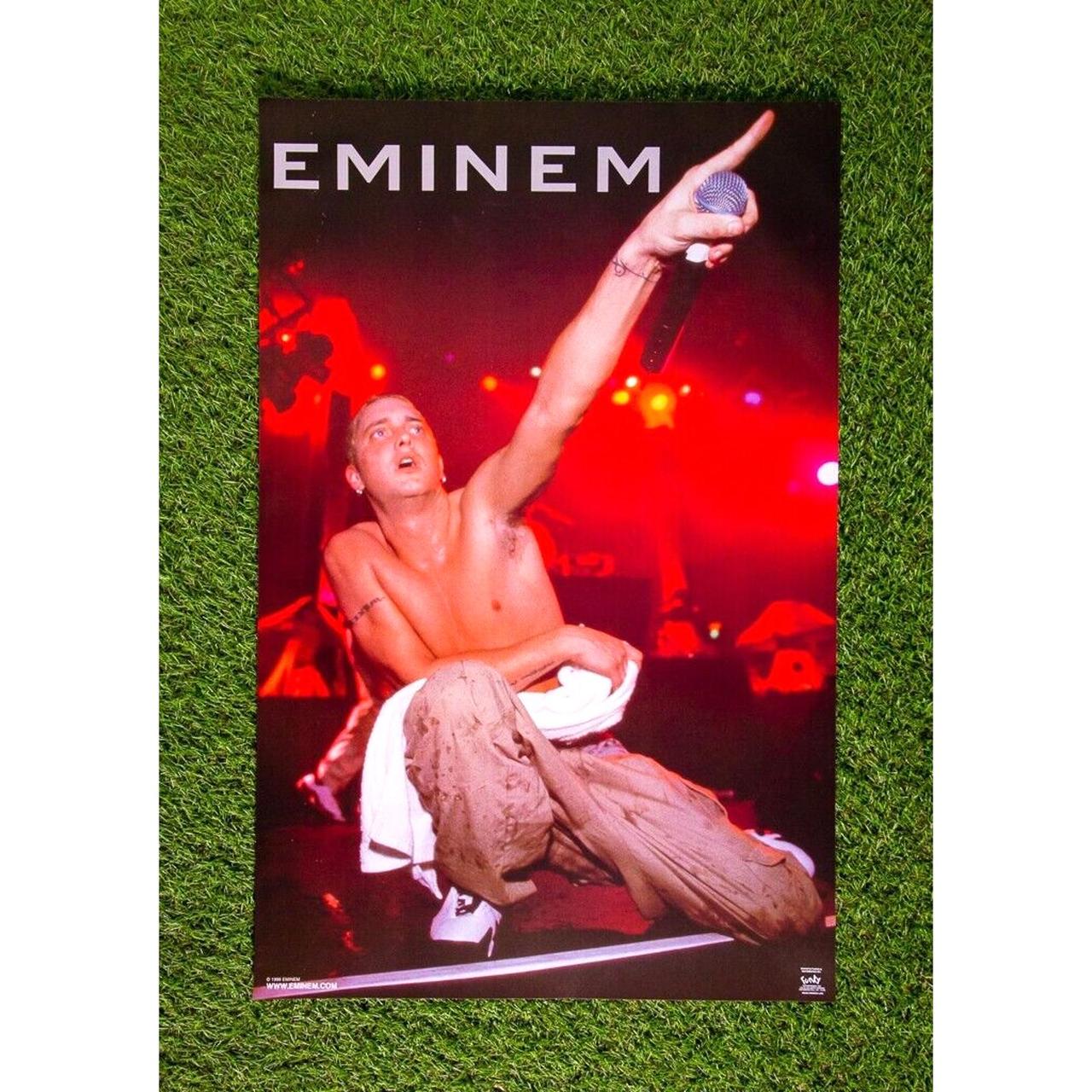 Slim Shady EMINEM Live 1999 Poster Funky RARE | Depop