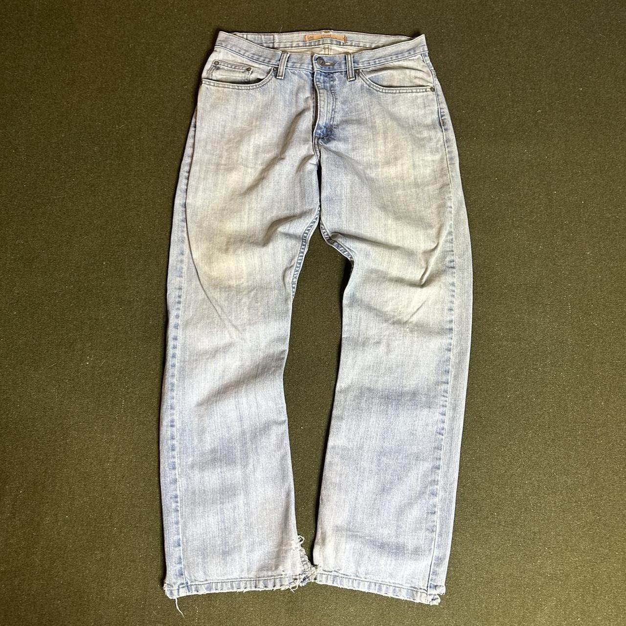 Vintage Lees jeans measurements are 32x32. Tag is... - Depop