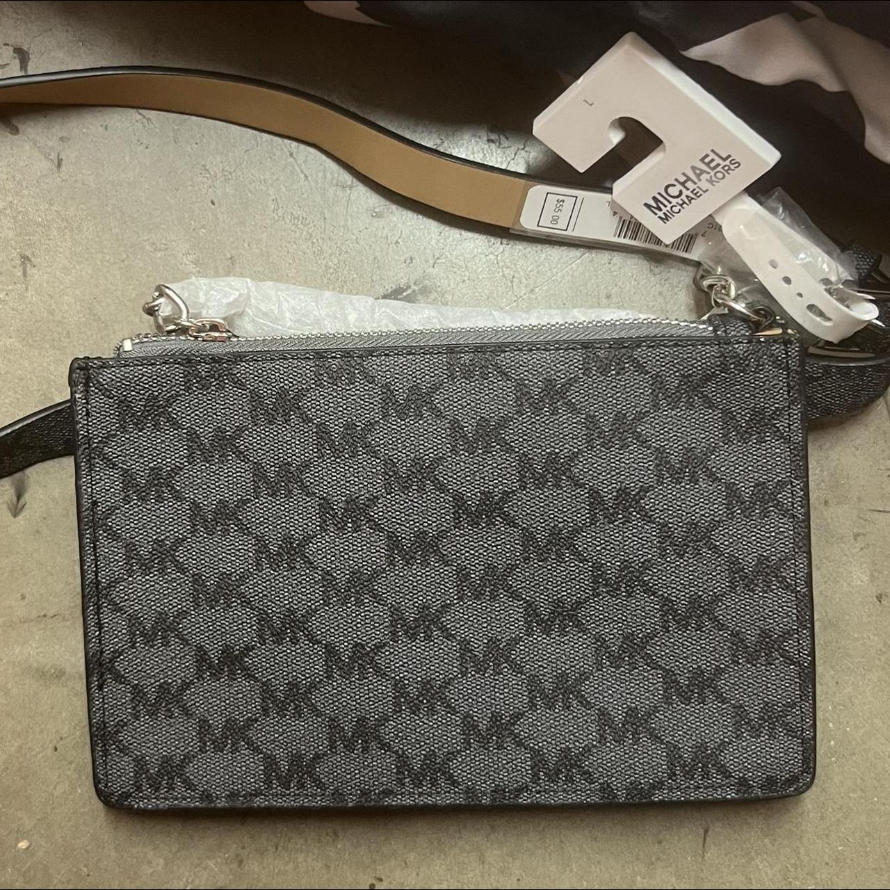 Michael Kors Signature Logo Fanny Pack Belt Bag Wallet Pink Size Large |  eBay
