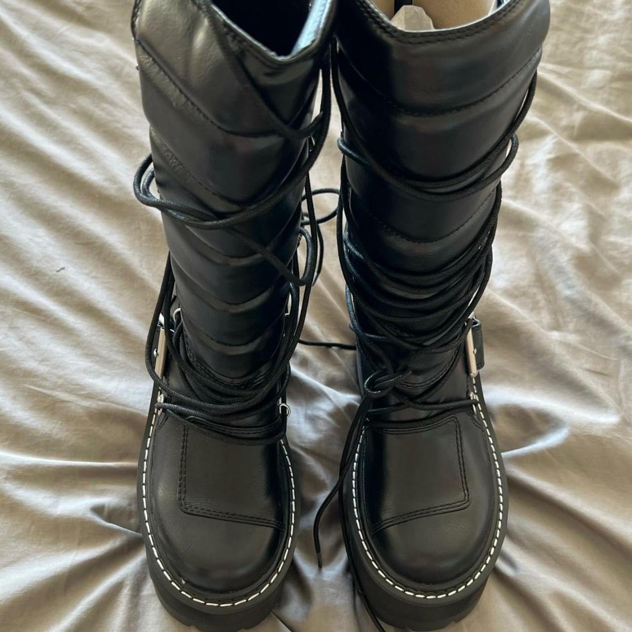demonia mens platform boots
