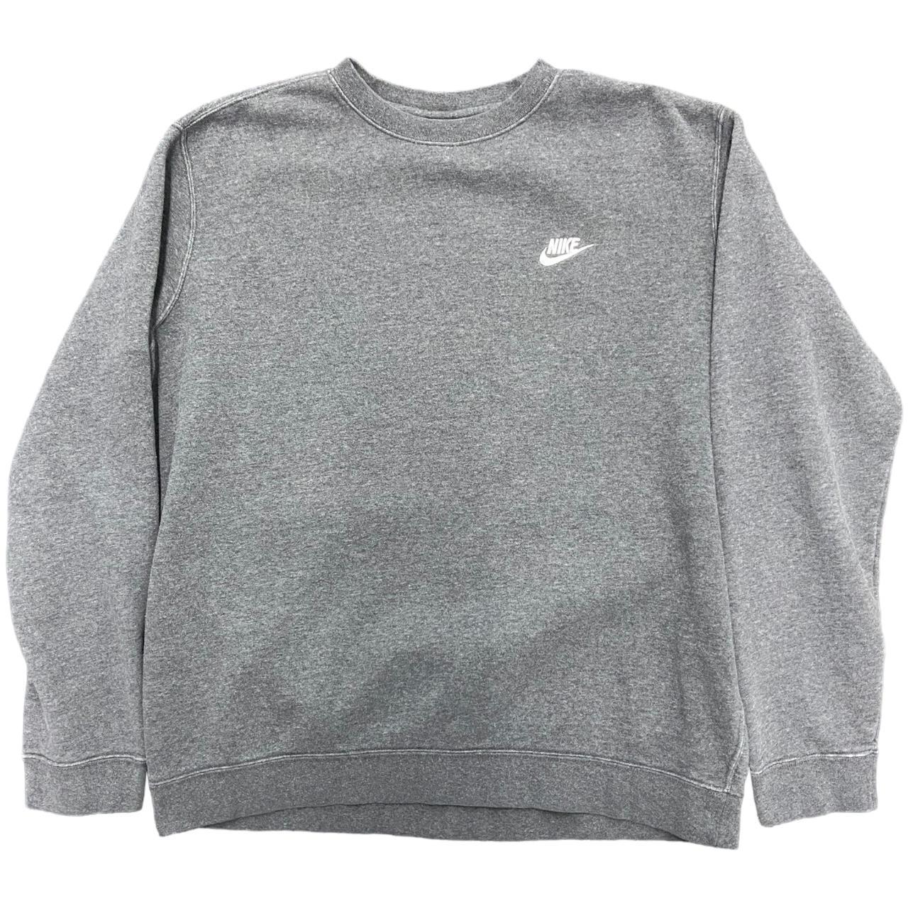 Nike Men's Grey Jumper | Depop