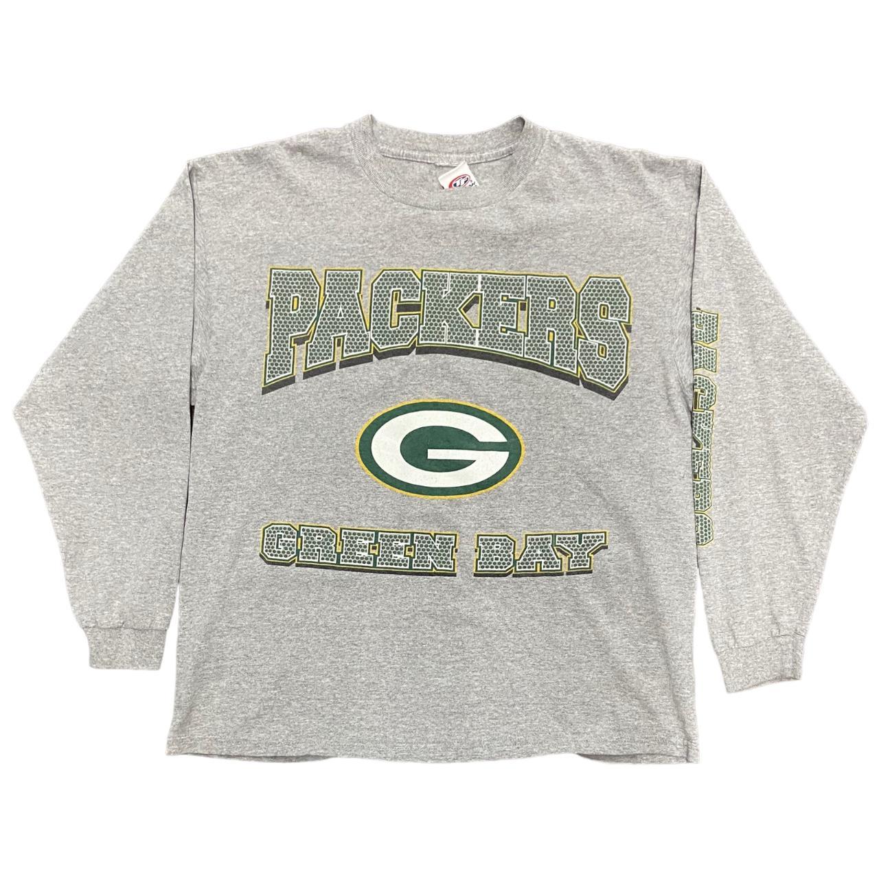 Green Bay Packers Long Sleeve T-Shirt • Size: - Depop