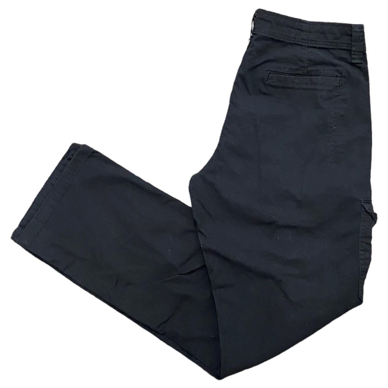 Wrangler Men's Black Trousers Depop