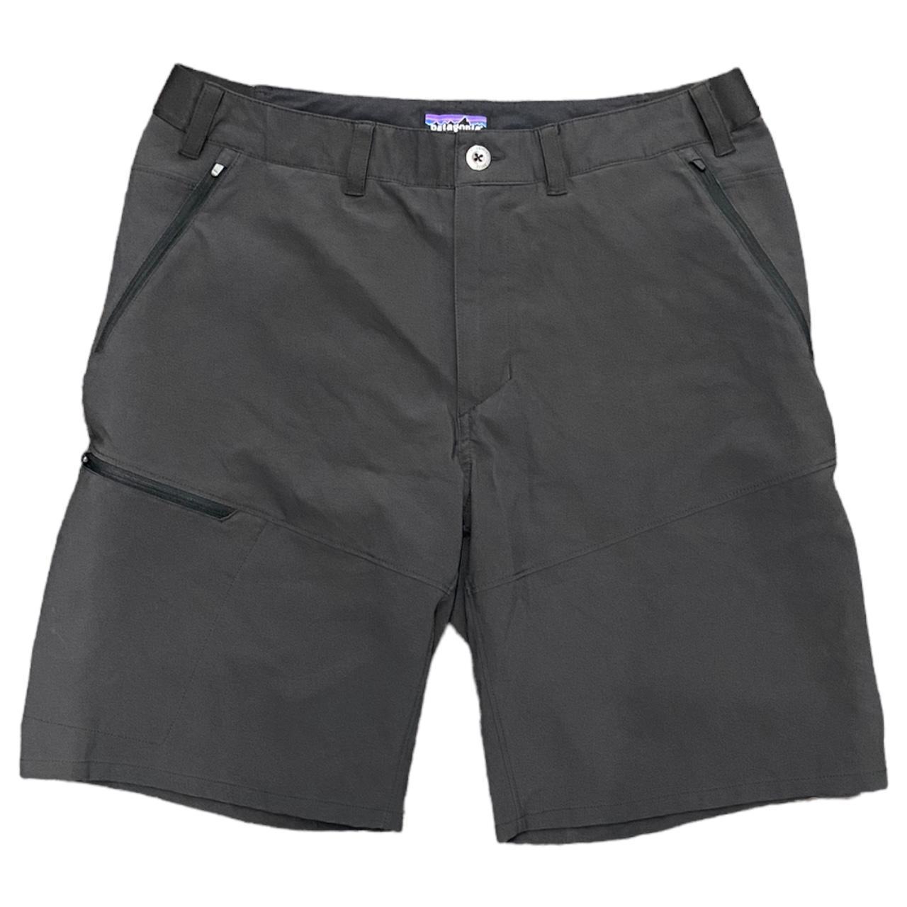Black Patagonia shorts, size 34 waist 34” out seam... - Depop