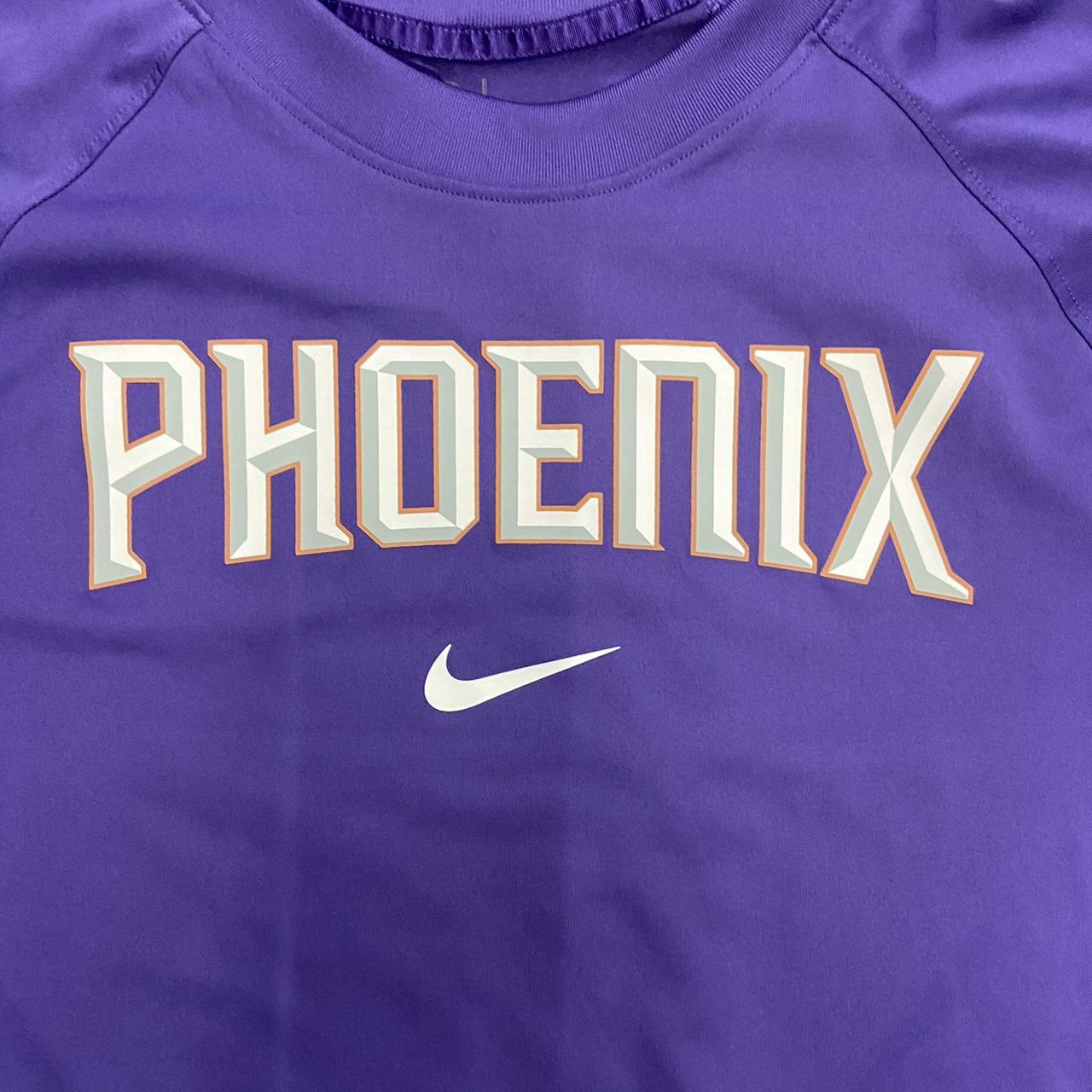 Purple Y2K, NBA 75th anniversary Nike, Phoenix Suns, - Depop