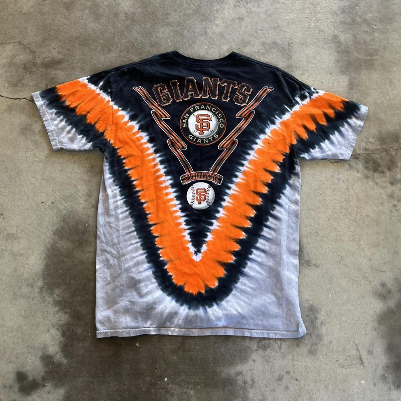 sf giants tie dye shirt