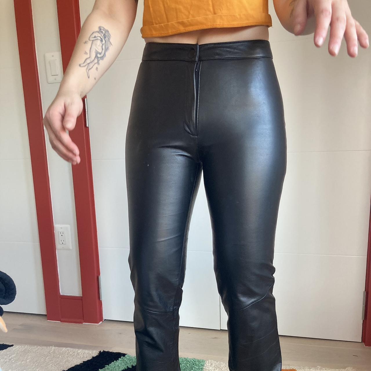 American Vintage Women's Black Trousers | Depop