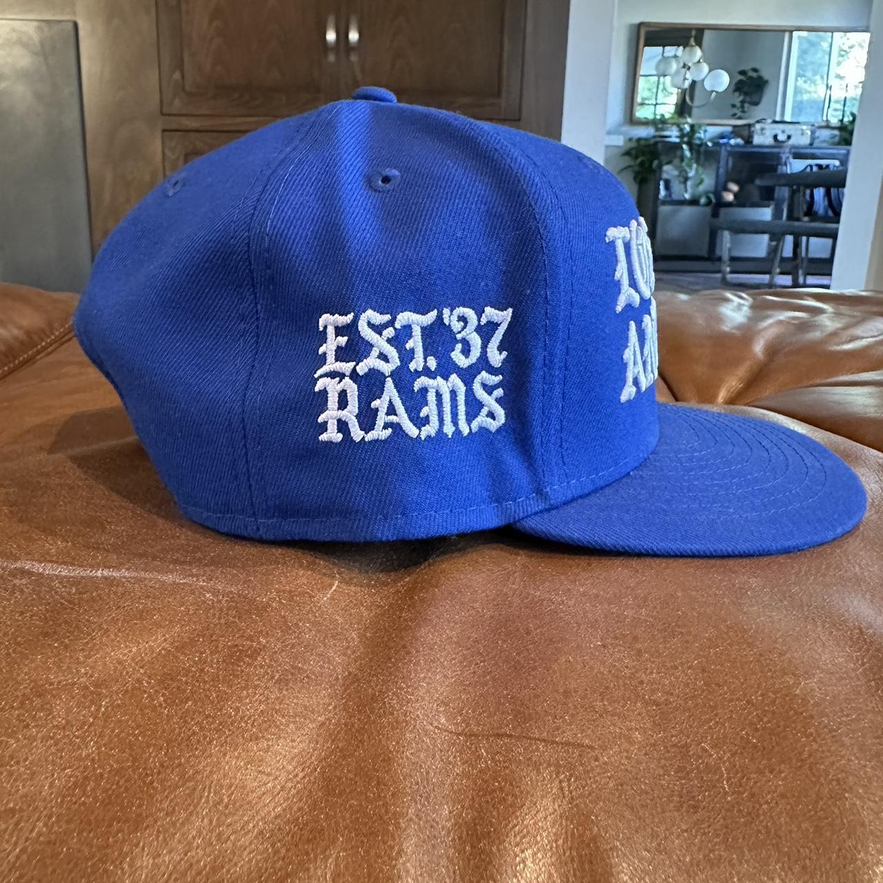 Los Angeles/ St Louis Rams New Era Fitted Hat #rams - Depop