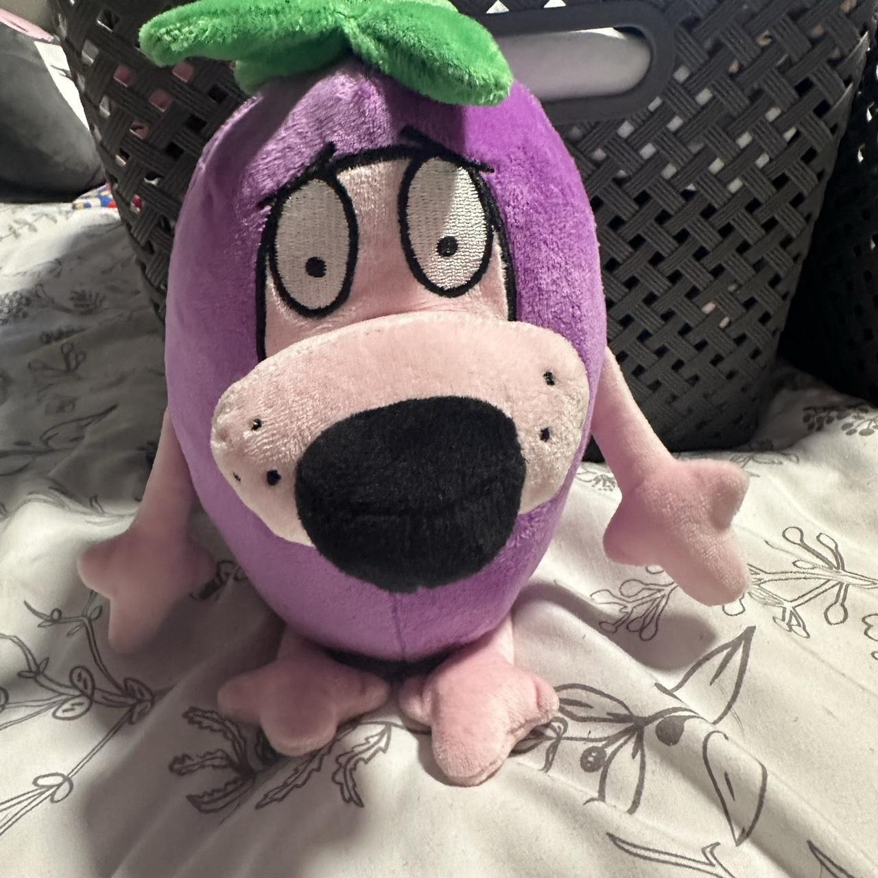 Rare courage the cowardly dog plush Super cute