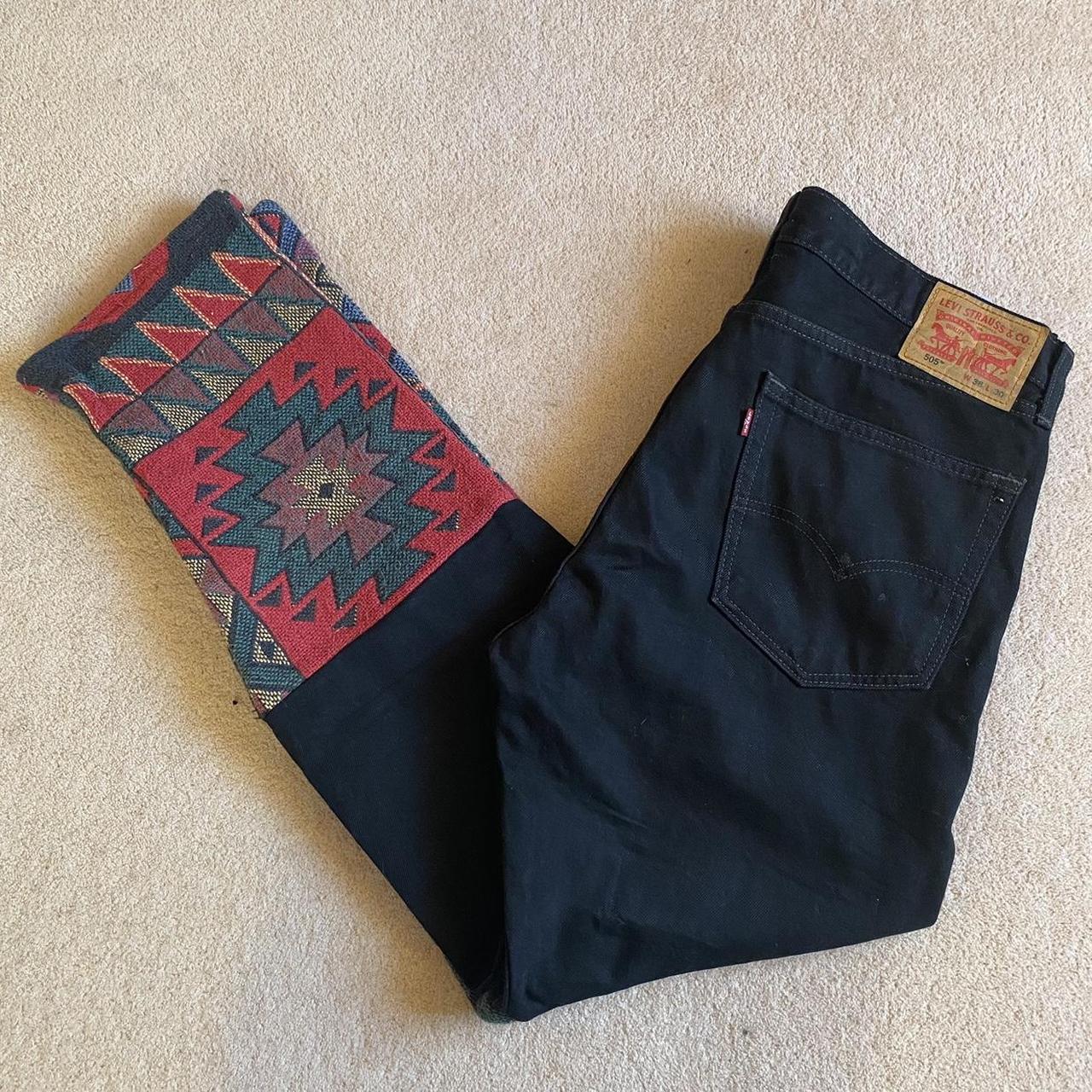 Levi's embroidered outlet jeans