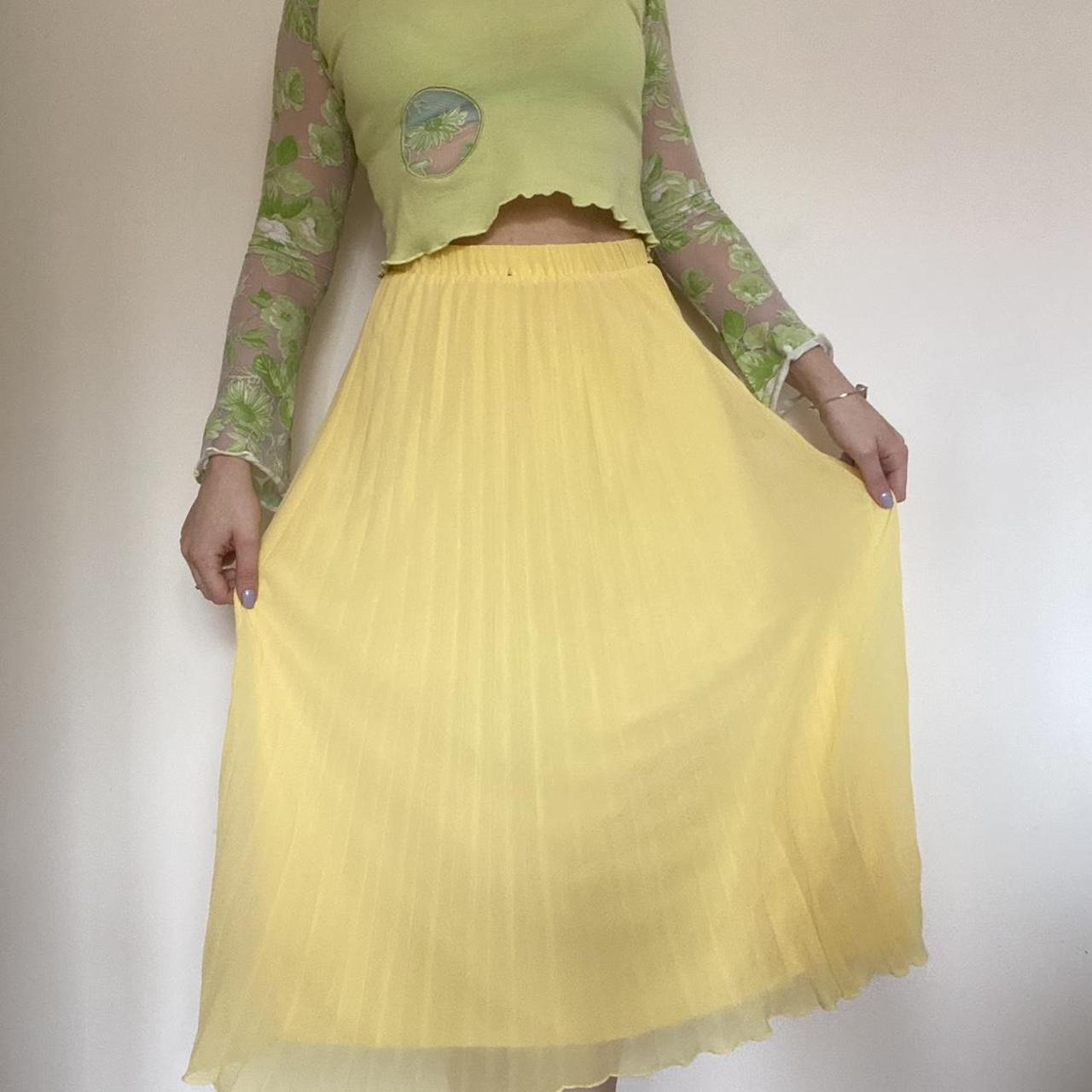 Pleated maxi skirt primark best sale