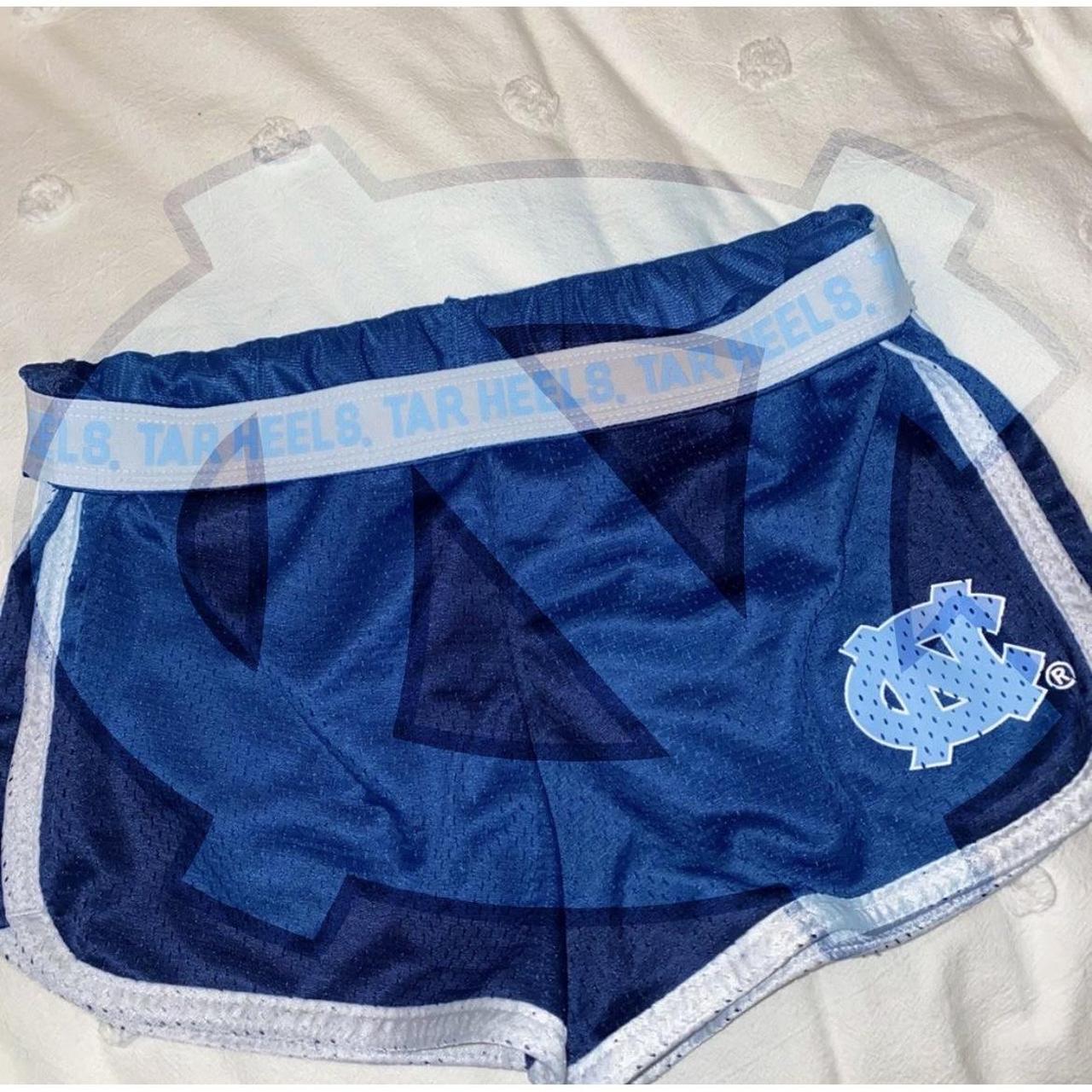UNC Tar Heel shorts Size girls 16 college unc... Depop