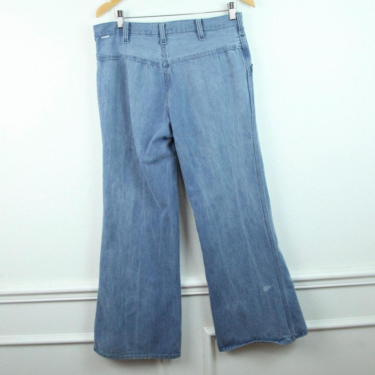Vintage 70s Hang Ten Men's Bell Bottom Jeans Flares | Depop