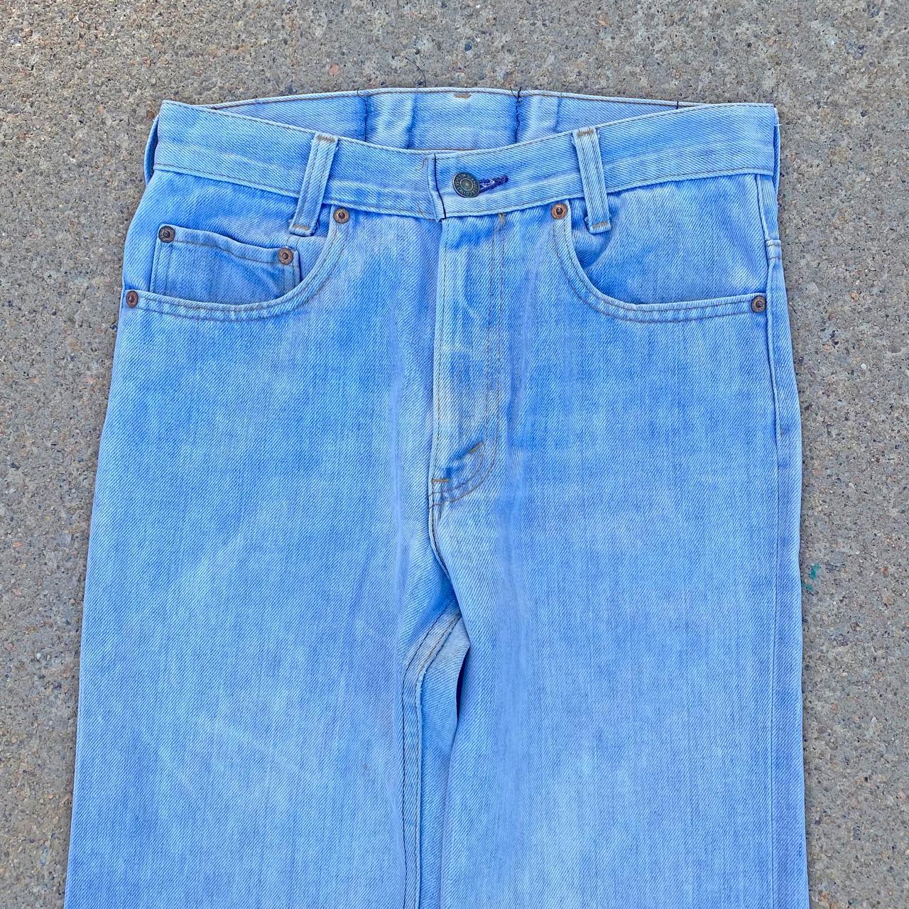 Vintage '80s Levi's 609 Light Wash Straight Leg... - Depop