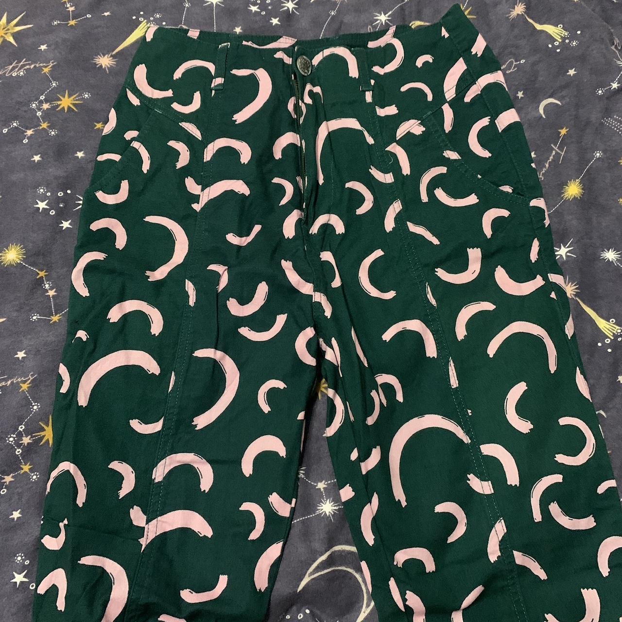 Lucy and Yak Camden Watermelon Trousers, size W28/R.... - Depop