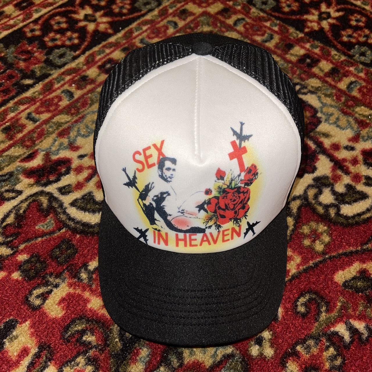 Supreme sex in heaven mesh trucker hat , Pretty much...