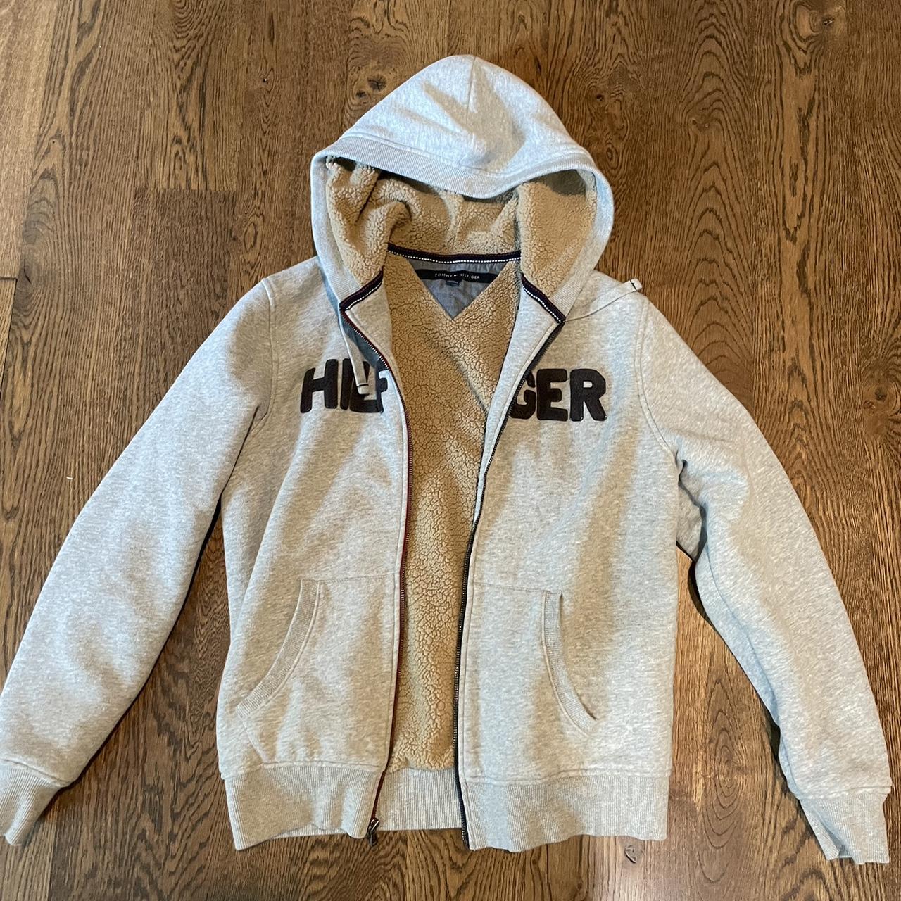 Zip Hoodie Beige Tommy Hilfiger Hoodie Tommy Hilfiger Sherpa Zip