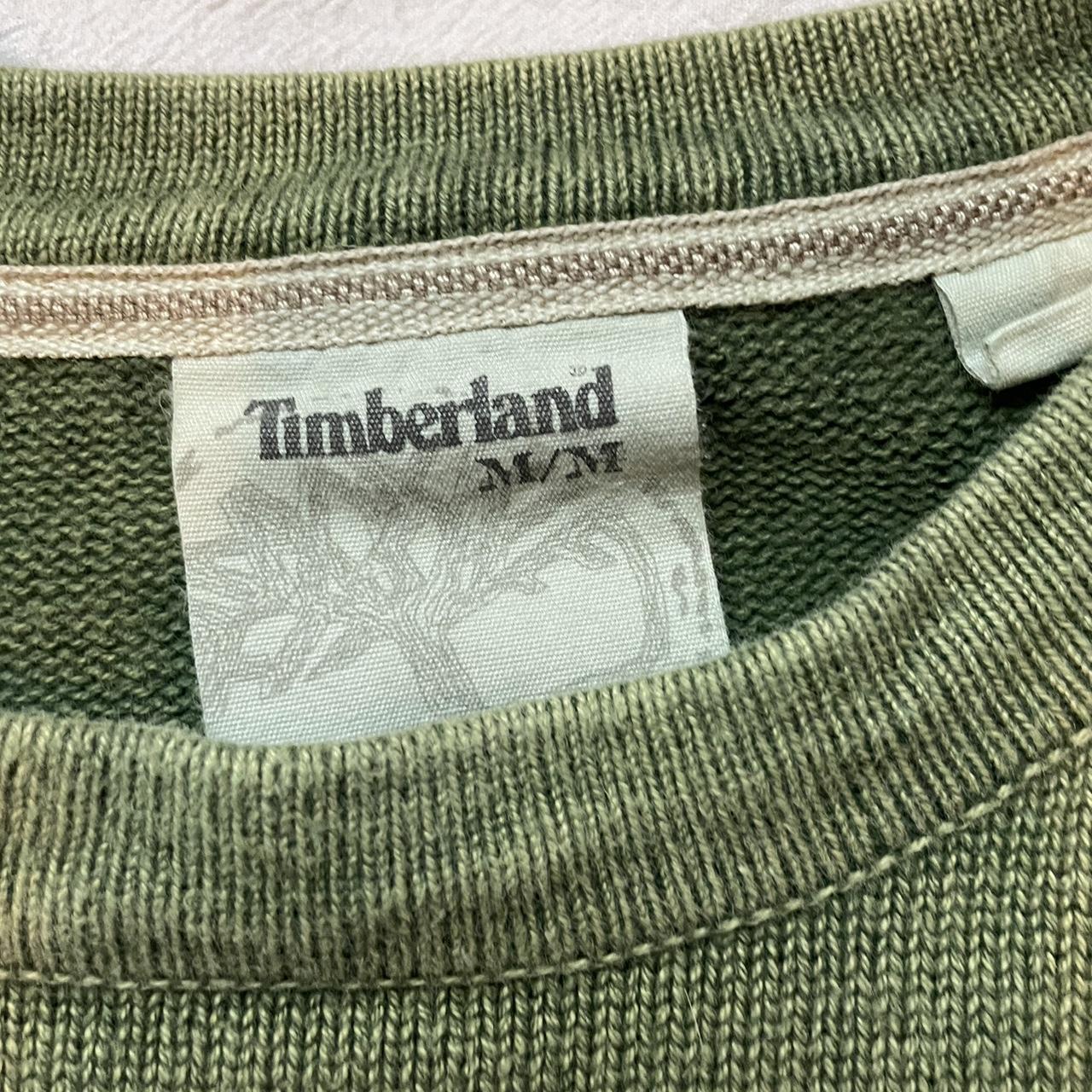 timberland green jumper