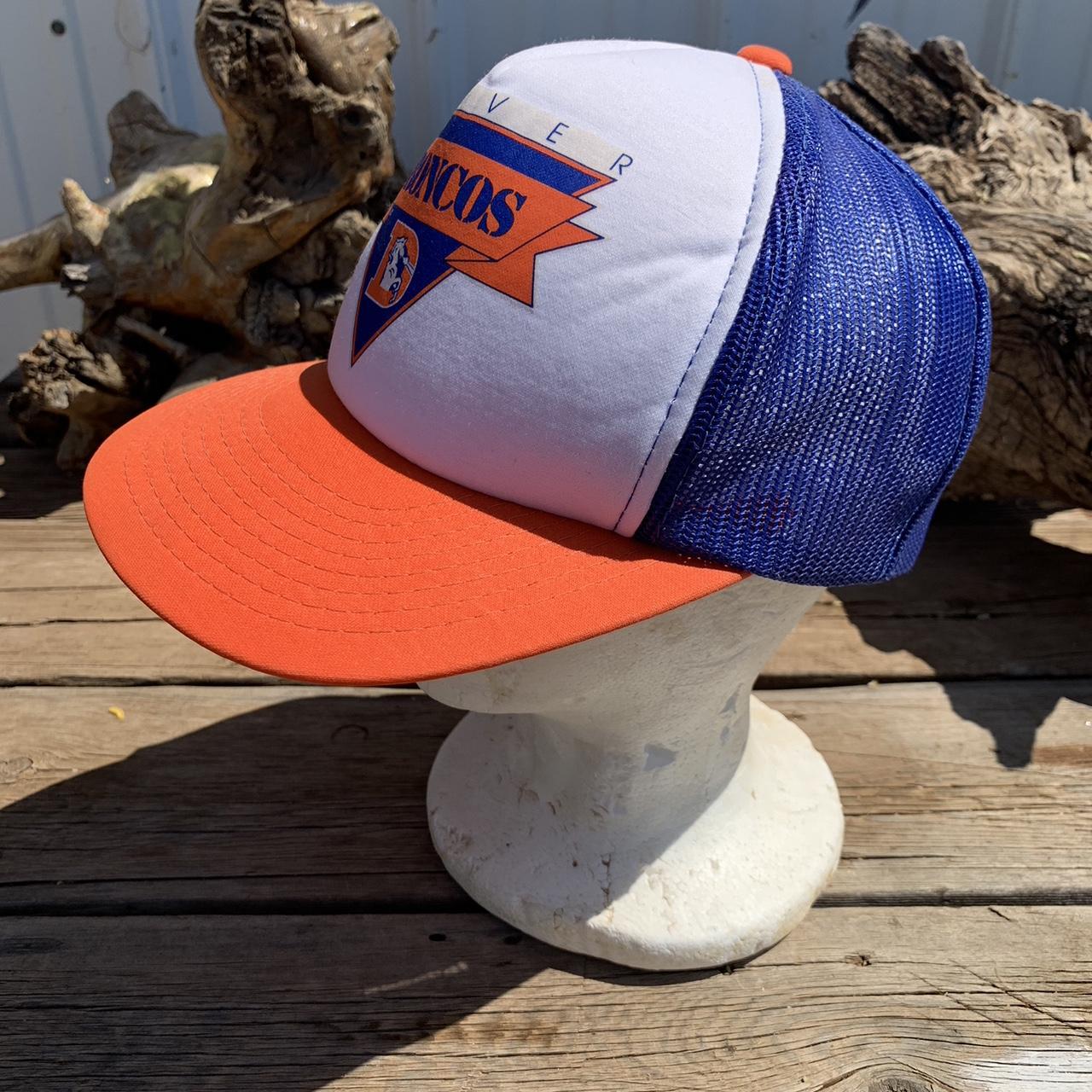 Vintage Denver Broncos Logo 7 Snapback - OSFA Hat - Depop