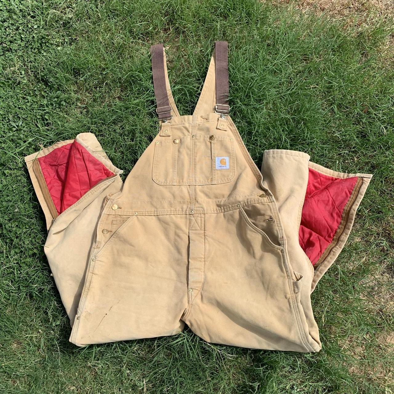 Carhartt hot sale duck overalls