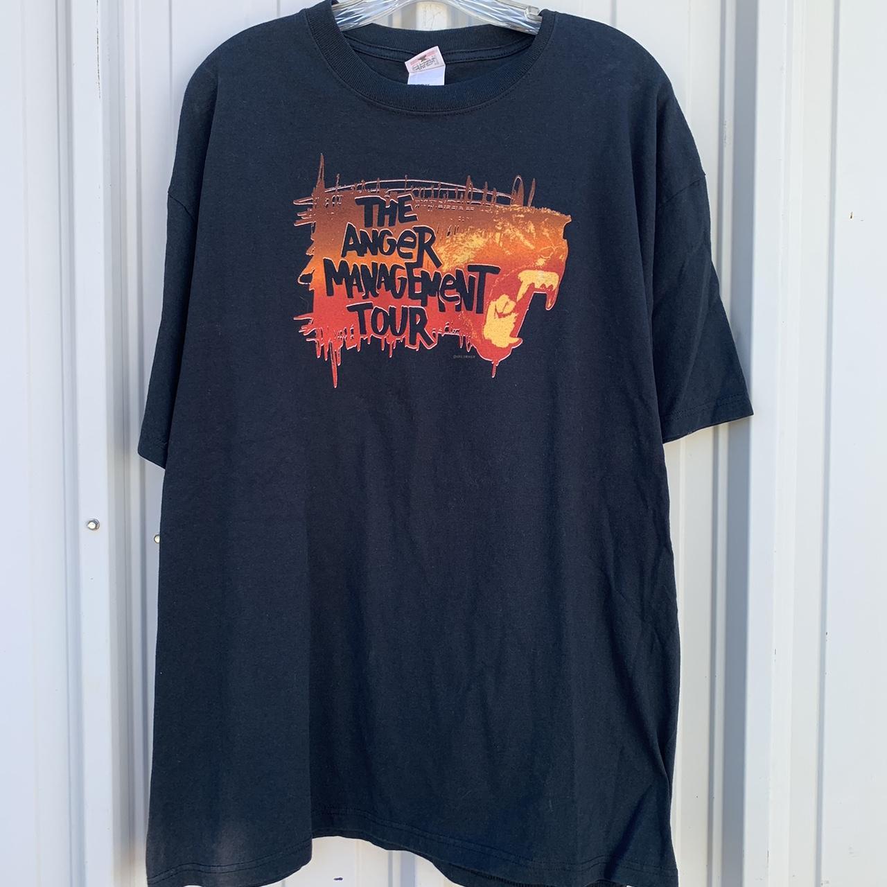 Vintage Eminem Anger Management Tour Shirt 2002 On... - Depop