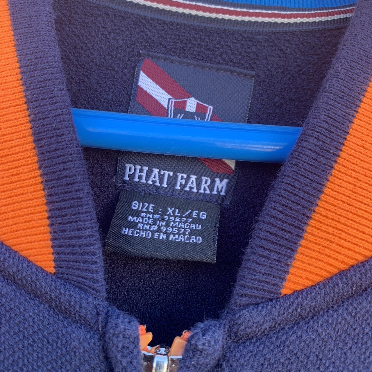 Vintage Phat Farm Pullover Zip XL Love the color way | Depop