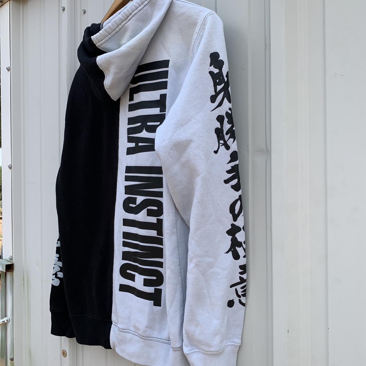 MUIです❣️0711 Dragon Ball Z Goku Ultra Instinct Split Hoodie SZ:M | Depop