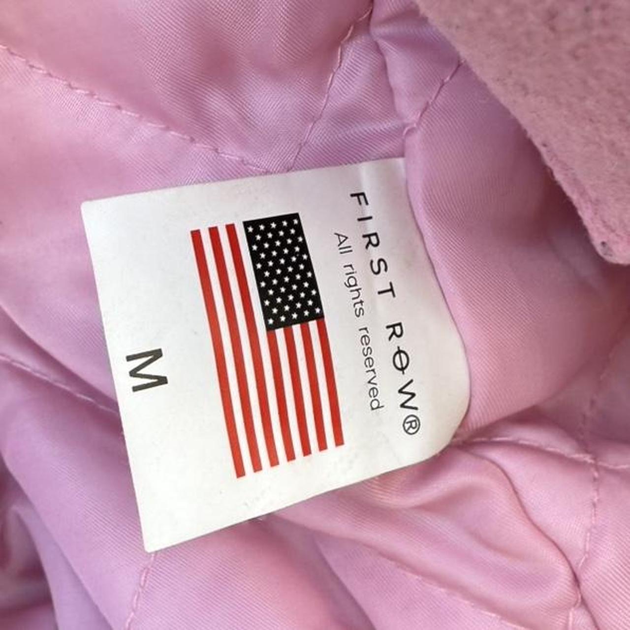 Preloved Women's Varsity Jacket - Pink/Multi - M … - image 7