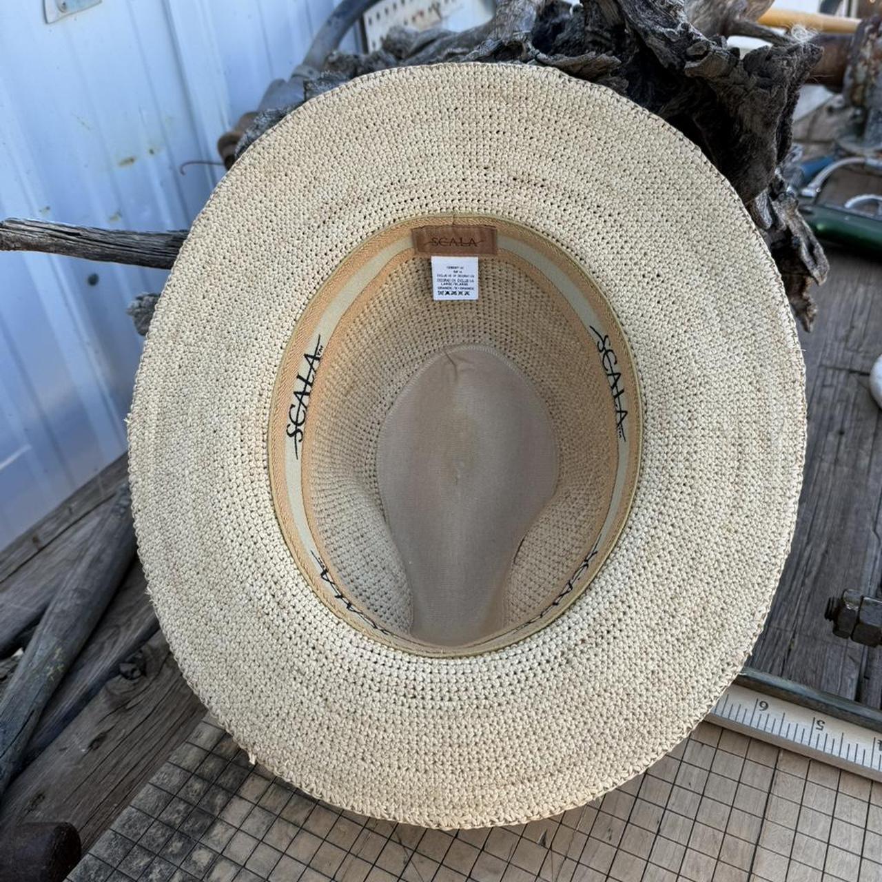 Scala Men's Straw hats - Tan/Cream – Scala Fine C… - image 6