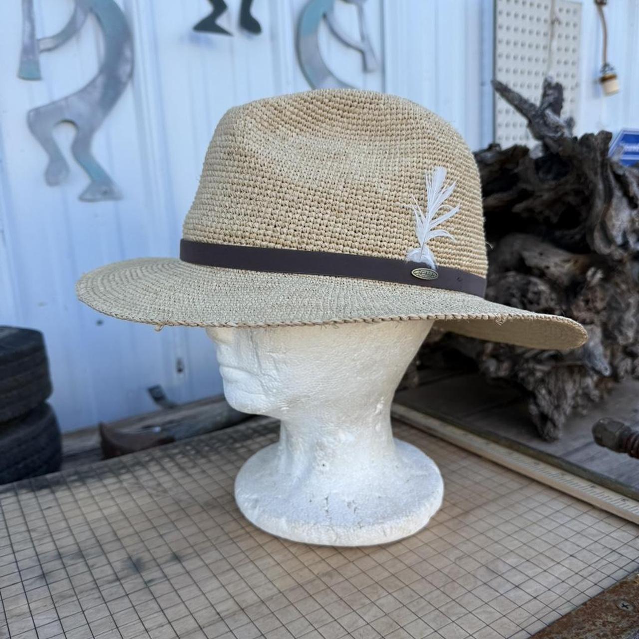 Scala Men's Straw hats - Tan/Cream – Scala Fine C… - image 1