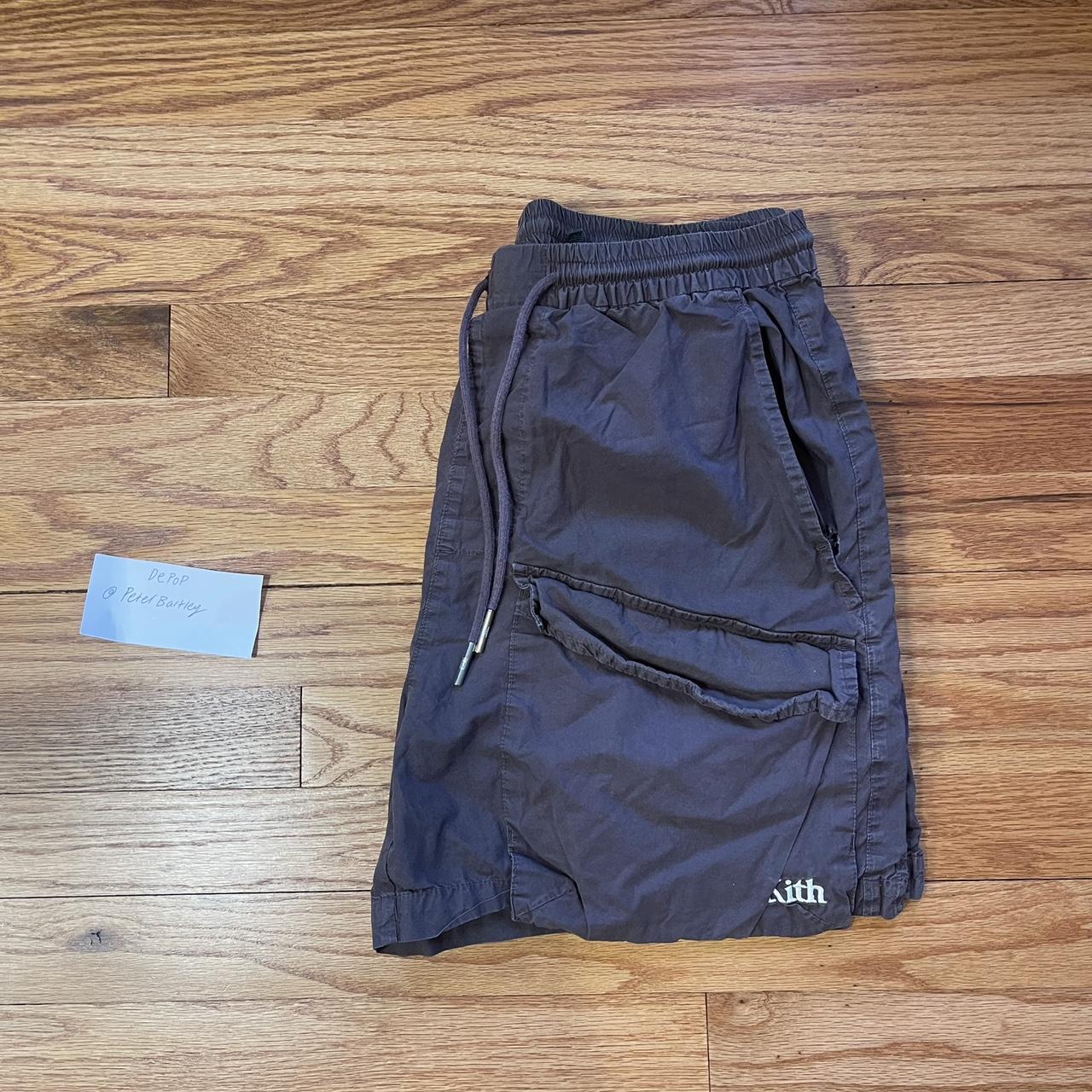 Kith Men's Black Shorts Depop
