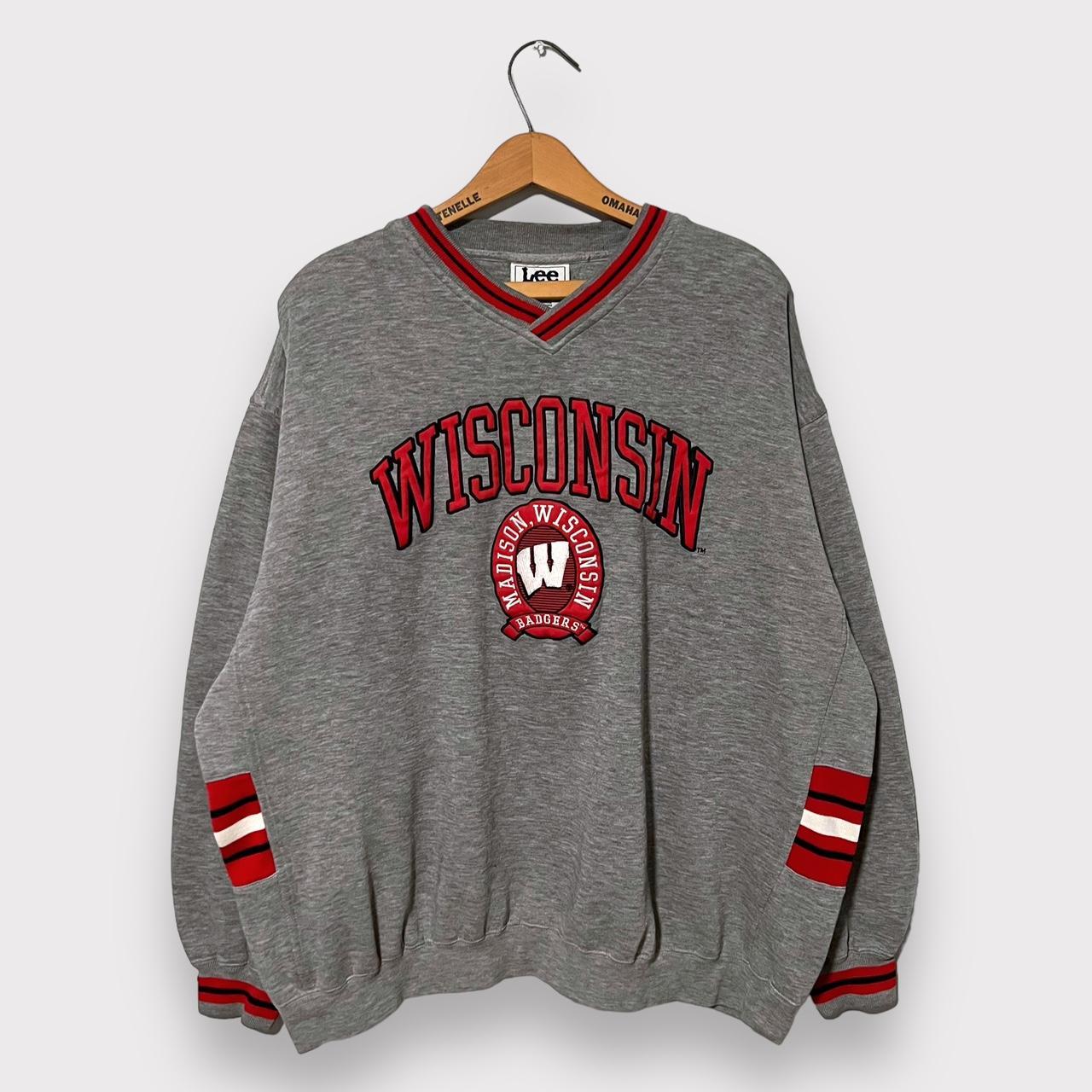 Vintage 90s University of Wisconsin Badgers Depop