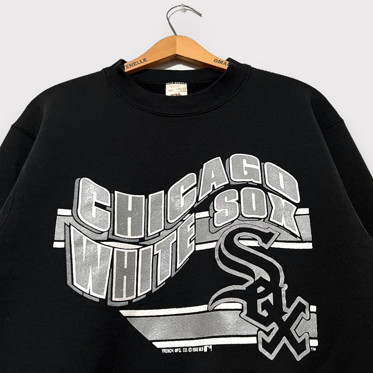 Vintage 1990 Chicago White Sox Baseball Sweatshirt.... - Depop