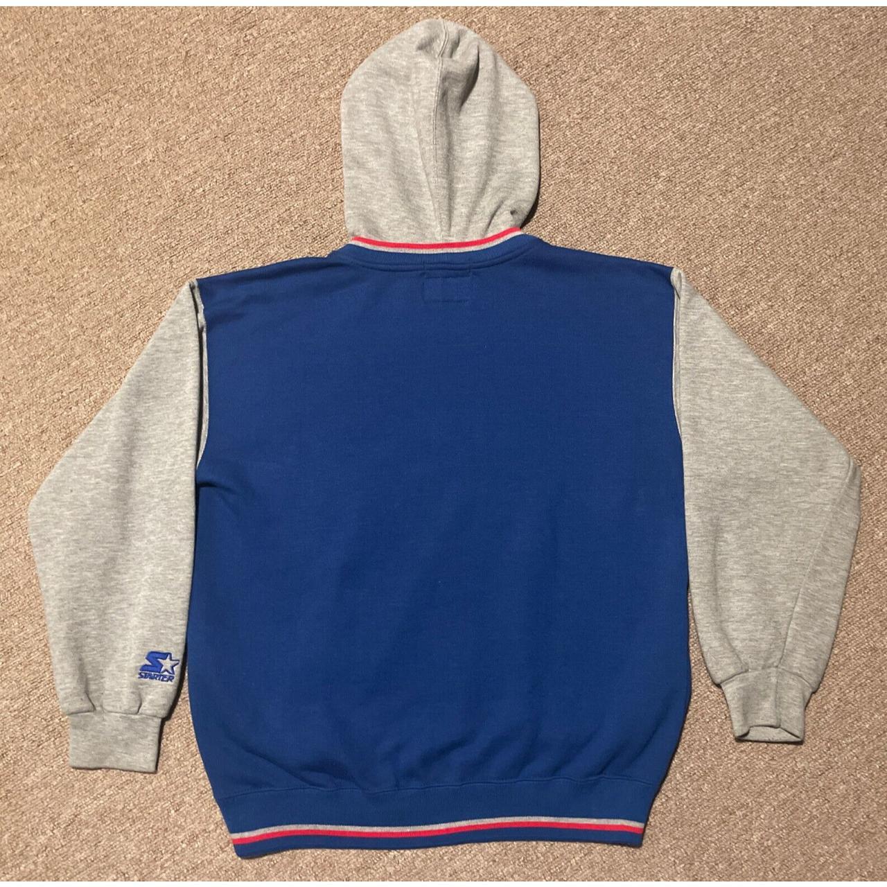 90s Vintage Starter Buffalo Bills Pullover Jacket - Depop